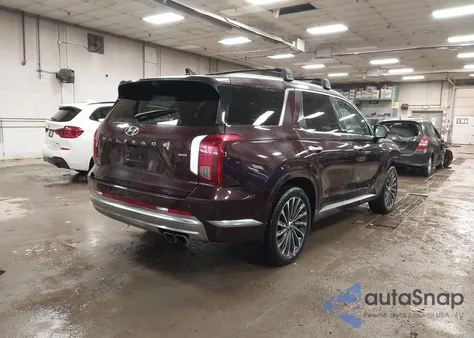 2023 Hyundai Palisade Calligraphy from USA, damaged, VIN KM8R7DGE2PU631875